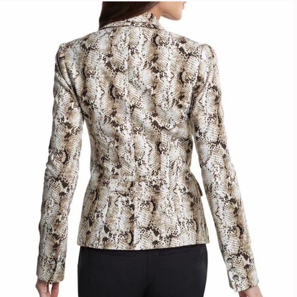 WHBM Snake Print Jacket - Picture 2 of 8